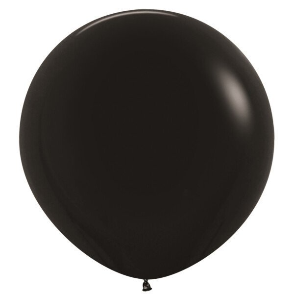 Riesenballon Schwarz - 120 cm