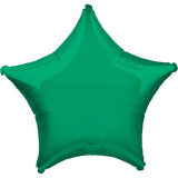 Ballongruß: Stern Grün - 35 cm