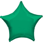 Ballongruß: Stern Grün - 35 cm