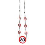 Halskette 80 - Verkehrsschilder