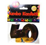 XL Konfetti 40 - Bunt - 10 cm - 20 St.