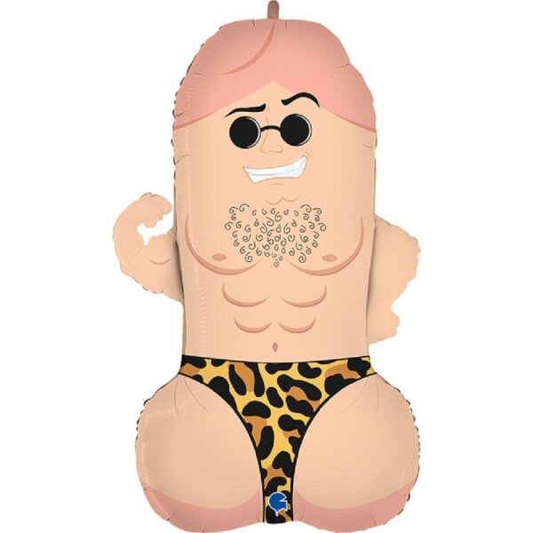 Folienballon Mr. D. Willy - Penis - 90 cm