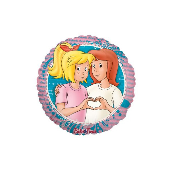 Ballongruß: Bibi & Tina - 35 cm