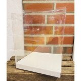 DIY Geschenkbox Ballonbox 25 x 30 cm - weißer Boden
