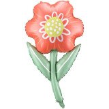 Folienballon Blume - 96 cm