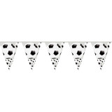 Wimpelkette Fußball -  4 Meter