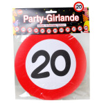 Girlande 20 - Verkehrsschilder - 12 Meter