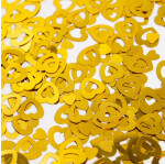 Konfetti Herzen Offen - Gold - 14 Gr.
