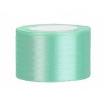 Satinband Mint - 3,8 cm x 25 Meter