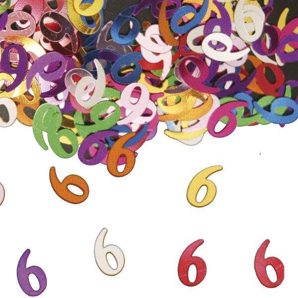 Konfetti 6 - Bunt - 14 Gr.