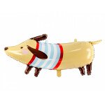 Folienballon Hund Dackel - 90 cm