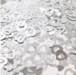Konfetti Herzen Offen - Silber - 14 Gr.