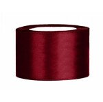 Satinband Weinrot - 3,8 cm x 25 Meter