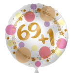 Folienballon 69+1 -  45 cm