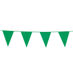 Wimpelkette Grün - 10 Meter