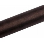 Organza Schwarz - 36 cm x 9 Meter