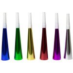 Partytröten Partyhorn - Bunt - 19 cm - 6 St.