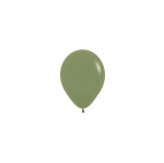 Mini Ballons Eukalyptus Grün - 13 cm - 50 St.