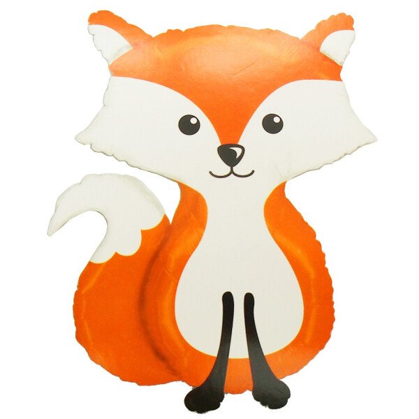 Folienballon Fuchs - 76 cm