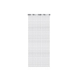 Backdrop Türvorhang Silber - Sterne - 100 x 245 cm