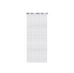 Backdrop Türvorhang Silber - Sterne - 100 x 245 cm