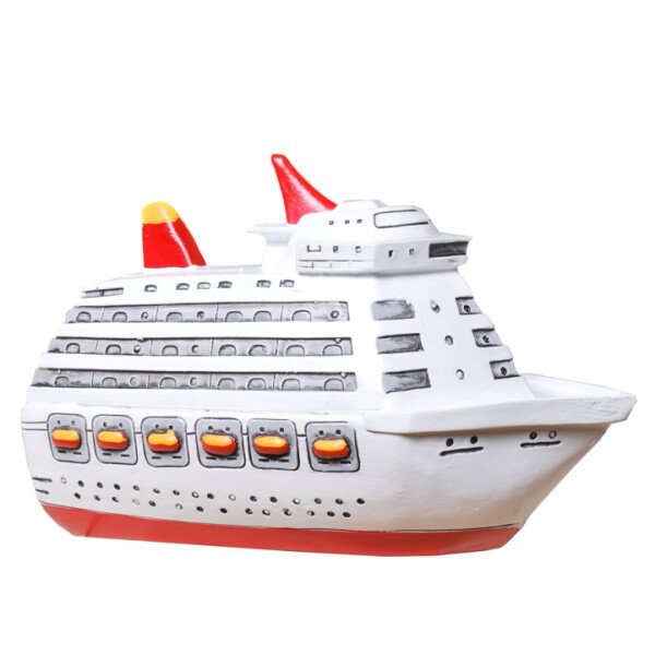 Spardose Kreuzfahrtschiff - sortiert - 16,5 x 10 cm