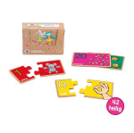 Zahlen Lernspielkarten Set - 42-teilig