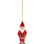 Anhänger Weihnachtsmann -  10 x 4 cm