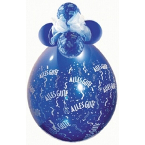 Alles Gute Verpackungsballon -  transparent - Qualatex - 45 cm