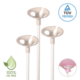 Ballonstab Pappe mit Cup - Vollpape - 30 cm -...