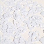 Konfetti Herzen Offen - Weiß - 14 Gr.