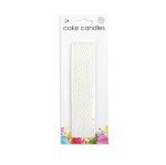 Spaghetti-Kerzen Weiß - 16,5 cm - 24 St.
