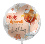 Folienballon Holy Aperoli it`s your Birthday -  45 cm