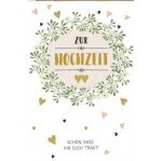 Klappkarte Hochzeit - Greenery