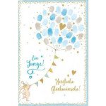 Klappkarte Ein Junge - Herzliche Glückwünsche