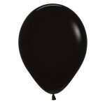 Ballons Schwarz - 30 cm
