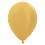Metallic Ballons Gold - 30 cm