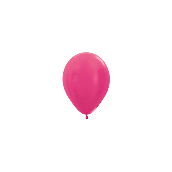 Mini Metallic Ballons Pink - 13 cm - 50 St.