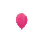 Mini Metallic Ballons Pink - 13 cm - 50 St.