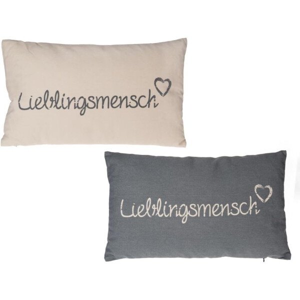 Kissen Lieblingsmensch - 30 x 50 cm - 1 Kissen