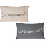 Kissen Lieblingsmensch - 30 x 50 cm - 1 Kissen