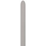 50 Modellierballons 260S - Grau - Sempertex