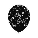 5 Ballons Boy or Girl - 40 cm
