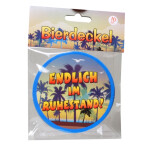 Bierdeckel Ruhestand - 9,5 cm - 10 St.