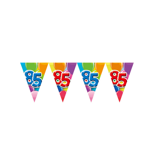 Wimpelkette 85 - Bunt - 10 Meter