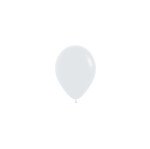 Mini Ballons Weiß - 13 cm - 50 St.