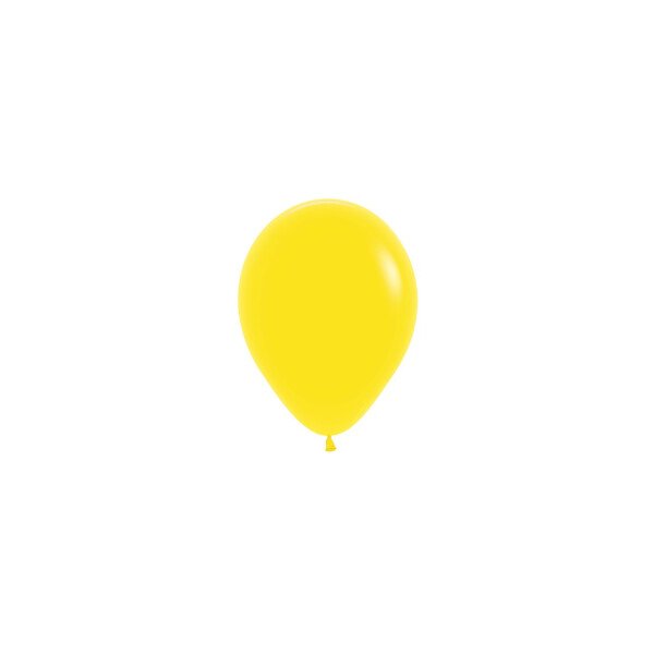 Mini Ballons Gelb - 13 cm - 50 St.