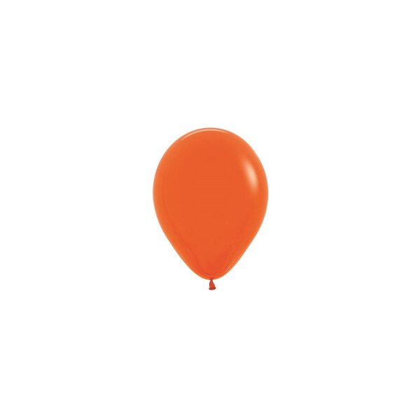 Mini Ballons Orange - 13 cm - 50 St.