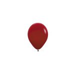 Premium Mini Ballons Dunkelrot - 13 cm - 50 St.
