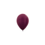 Mini Metallic Ballons Weinrot - 13 cm - 50 St.